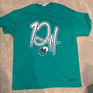 Derek Harper Retirement shirt Dallas Mavericks XL